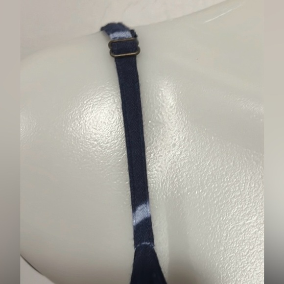 Japna blue and white tie die maxi dress size large - Picture 5 of 7